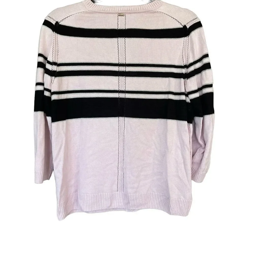 St. John tank blouse and cardigan set